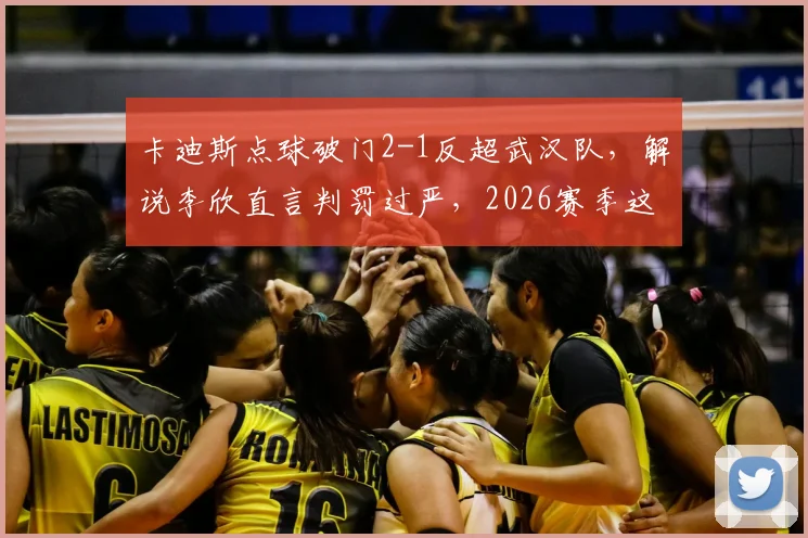 卡迪斯点球破门2-1反超武汉队,解说李欣直言判罚过严,2026赛季这记争议点球你怎么看?